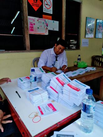 Pelaksanaan PEMILU di Dusun Tanjung Lor